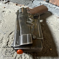 Fallout TV Series Inspired Heavy Foam Maximus’ 10mm Pistol Prop 1:1 Painted