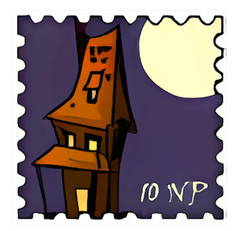 Neopets – Haunted Mansion Stamp – Fast and Safe