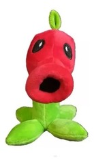 Mexican Plants Vs Zombies Fire Peashooter Plant 7″ Plush Doll Mexico Bootleg Toy