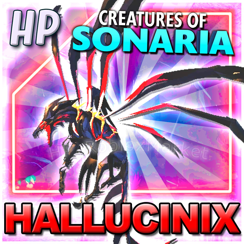 HALLUCINIX – Creatures Of Sonaria Species [⚡ FASTEST DELIVERY・COS ⚡]