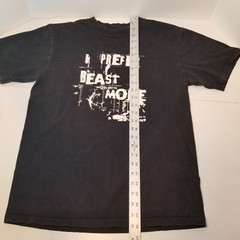 Gears Of War 3 I Prefer Beast Mode T-Shirt Black w/white letters Without Tags.