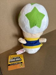 Rare 2007 Super Mario Party Green Star Cosmic Toad Plush Nintendo NWT Japan