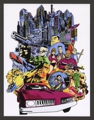 Grand Theft Auto III 3 Playstation 2 PS2 Xbox PC Game Art Print Poster – Glossy