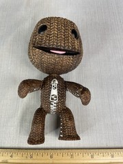 2008 Little Big Planet Happy Sackboy 6″ Collectible Figure **EXCELLENT**