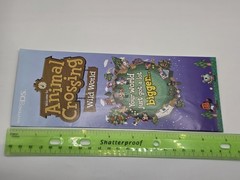 2005 Animal Crossing Wild World Nintendo DS Promo Brochure Fold Out Rare