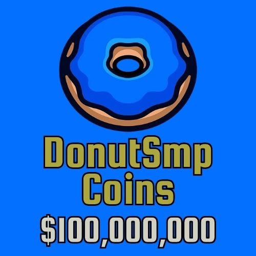 💎 DONUT SMP COINS 💎| 100 MILLION | 12h Delivery! | FOR $75 USD | DONUTSMP