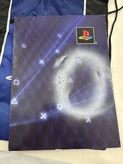 Sony Playstation Promo Lot-Light Up Pen w/Case Blue Light, PS4 Bag, Folder More!