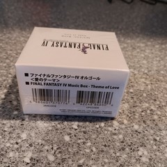 Final Fantasy IV THEME OF LOVE MUSIC BOX Brand New Sealed FFIV FF4