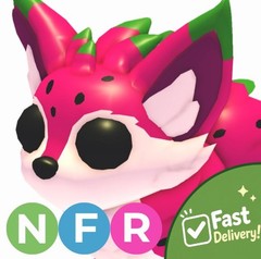 NFR Dragonfruit Fox – Adopt from me! – Cheap & Trusted Store!!