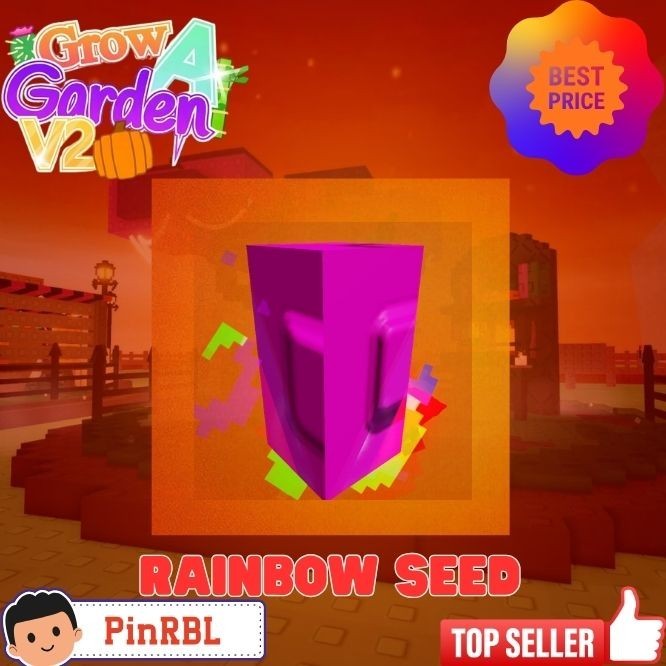 10X RAINBOW SEED GROW A GARDEN 2