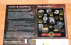 Vintage Sudden Strike German Card Ad / Flyer Advertisement