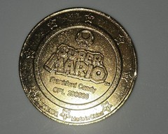 Nintendo Super Mario Series 1 Frankford Wonderball Collector Coin Metal