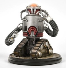 Fallout Robobrain Regular Silver Polyresin Statue Figure RB-3928 COA #600 NEW
