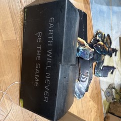 4.5 Foot Vintage Halo 2 Standee Large Store Display Xbox 2004 – Damage Check Pic