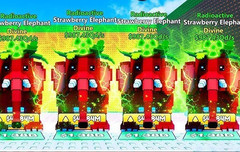 Strawberry Elephant – 1x Random Mutation – Escape Tsunami For Brainrots – Quick
