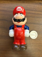 Super Mario Coin Bank Rare With Plug 1989 Vintage Nintendo See description