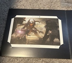 Destiny Trifold Lithographs Limited Edition GameStop Promo few sealed low number