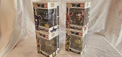 Funko Pop FNAF Lot – #110 Springtrap (un/flocked), #126 Shadow Freddy, #109 Foxy