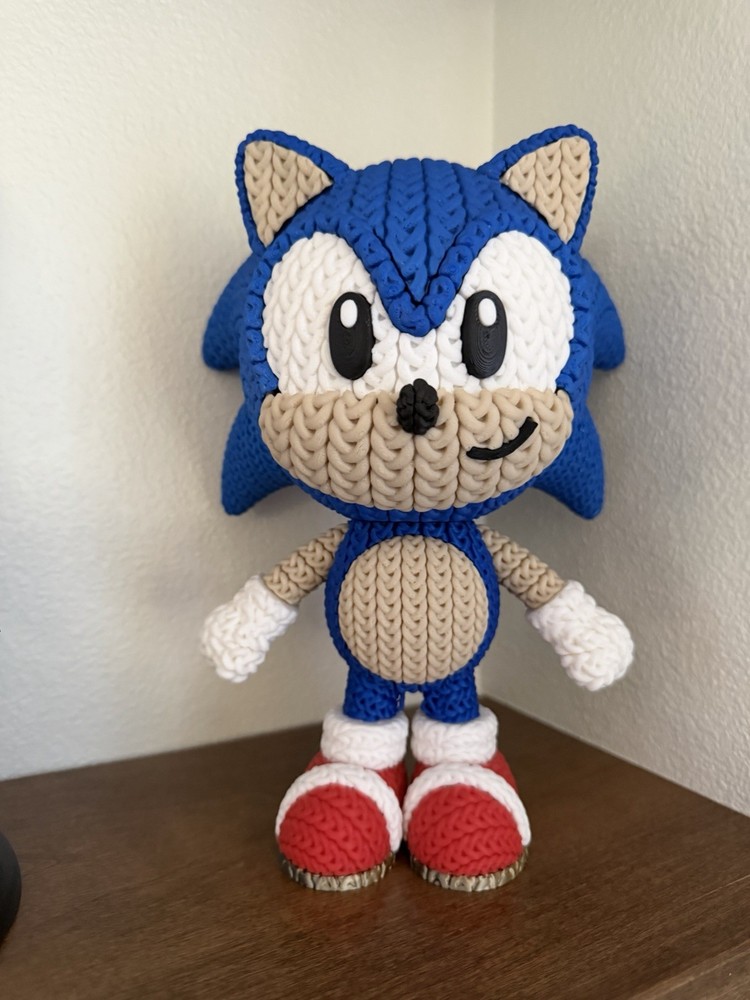 sonic the hedgehog statue – 3D Printed