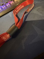 Overwatch League Inaugural Season Wristband Red Thurs May 3 2018 Blizzard Arena