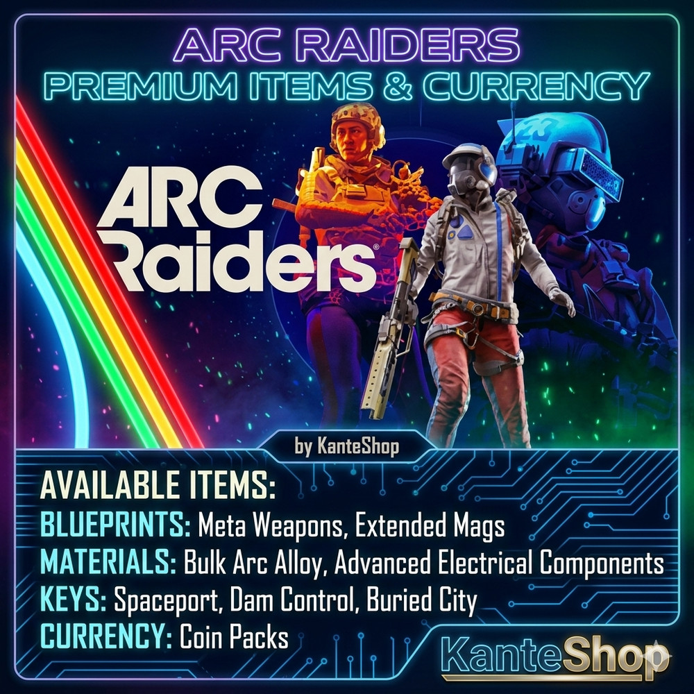 🟢ARC Raiders Items, Blueprints, Mods, Weapons, Keys & More – Fast Delivery 2026