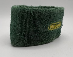 Vintage Nintendo The Legend of Zelda Link Green Wristband / Sweatband Authentic