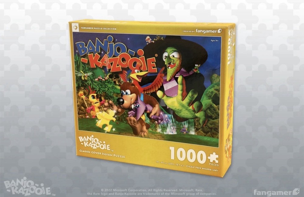 Banjo-Kazooie Puzzle Jigsaw Puzzle Official