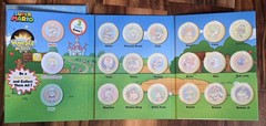 Super Rare Frankford Wonder Ball Super Mario Coins Stickers and Collector’s Book
