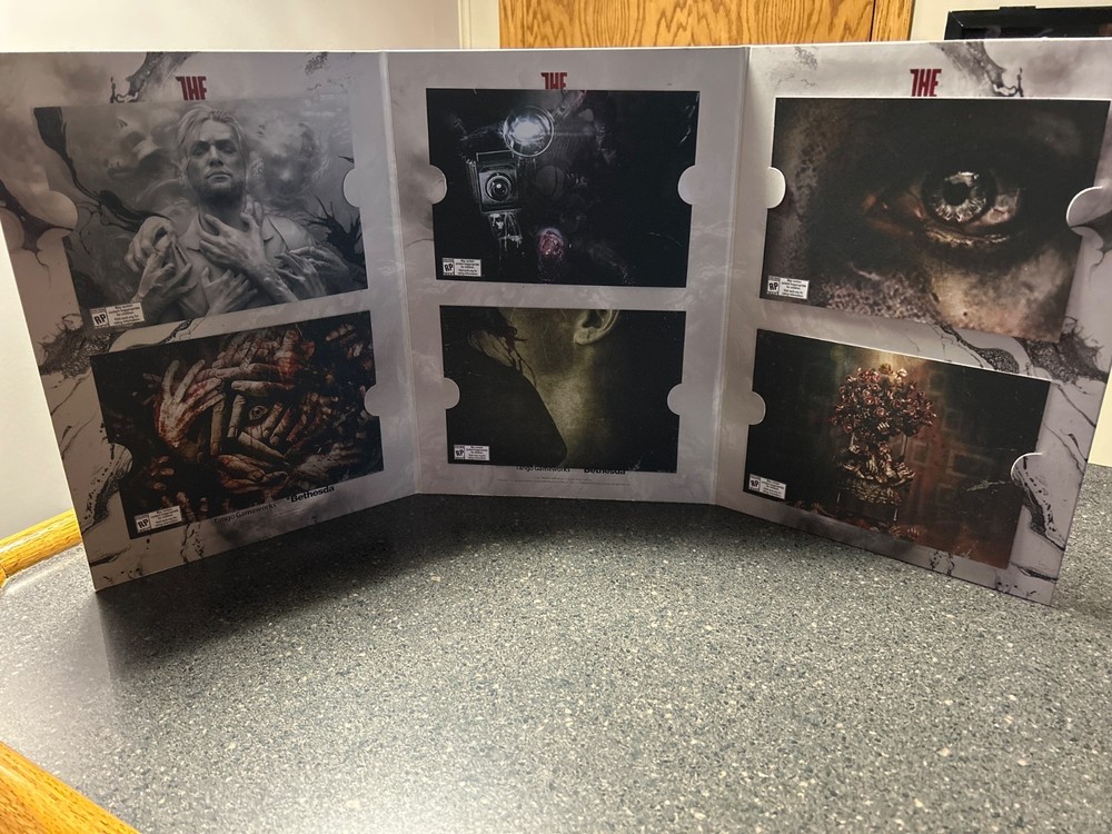 The Evil Within 2 Complete Set Of Lithographs Gamestop Manager Only 4500 Made…