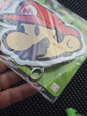 Nintendo 3DS Paper Mario Sticker Star Large Charm Clip Hanger Rare Promo SET NES