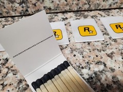 ONE GTA San Andreas PS2 Rockstar Matchbook Promo Rare Collectible