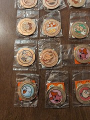 Lot Of 26 Frankford Wonder Ball Super Mario Coins, Most New, 1 Open