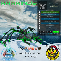 🦖 MONSTER Top Stats Farm Pack Ark Survival Ascended PvE PC/XBOX/PS Best Deal