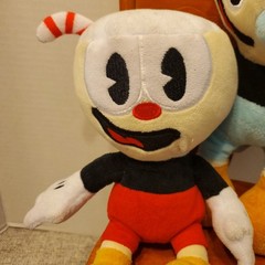Cuphead Plush Set of 2 – Cuphead & Mugman 9″ Soft Stuffed Toys