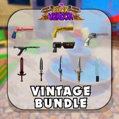 Murder Mystery 2 MM2 Vintage Bundle Godly Knifes and Guns