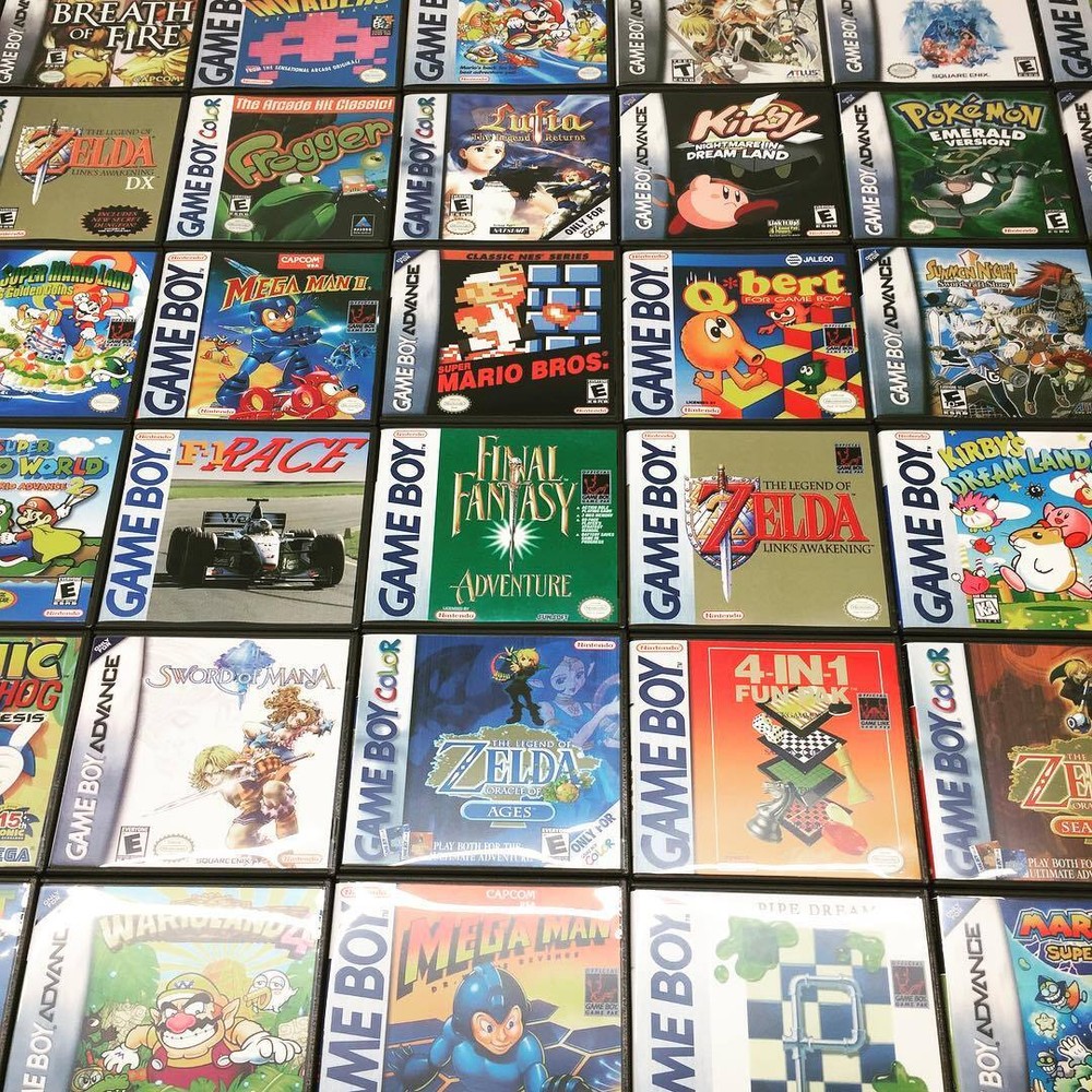 Protective Display Case for Game Boy/Gameboy Color Cartridges – NO GAME/MANUAL