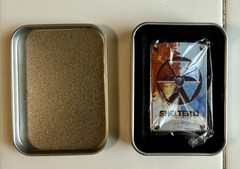FALLOUT SHELTER FLIP LIGHTER (Vault-Tec) In Tin Case (Brilliant Color)