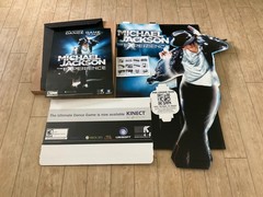 MICHAEL JACKSON THE EXPERIENCE 2011 Video Game Store Display Standee Unassembled