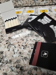 ONE GTA San Andreas PS2 Rockstar Matchbook Promo Rare Collectible