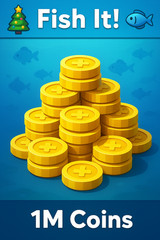 Fish It! 🐟 Coin / Stone / Fish 🌟 1 Hour Delivery 🌟 Best Price Guaranteed