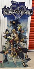 Kingdom Hearts II 2 PS2 Playstation Disney Large Store Display Standee