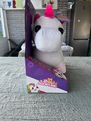 Adopt Me Neon Unicorn Plush 30cm NEW + Unused Rare Toy Code | Rainbow Maker