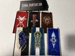 Final Fantasy XVI 16 Collector’s Edition The Realms of Valisthea 6 Wall Banners