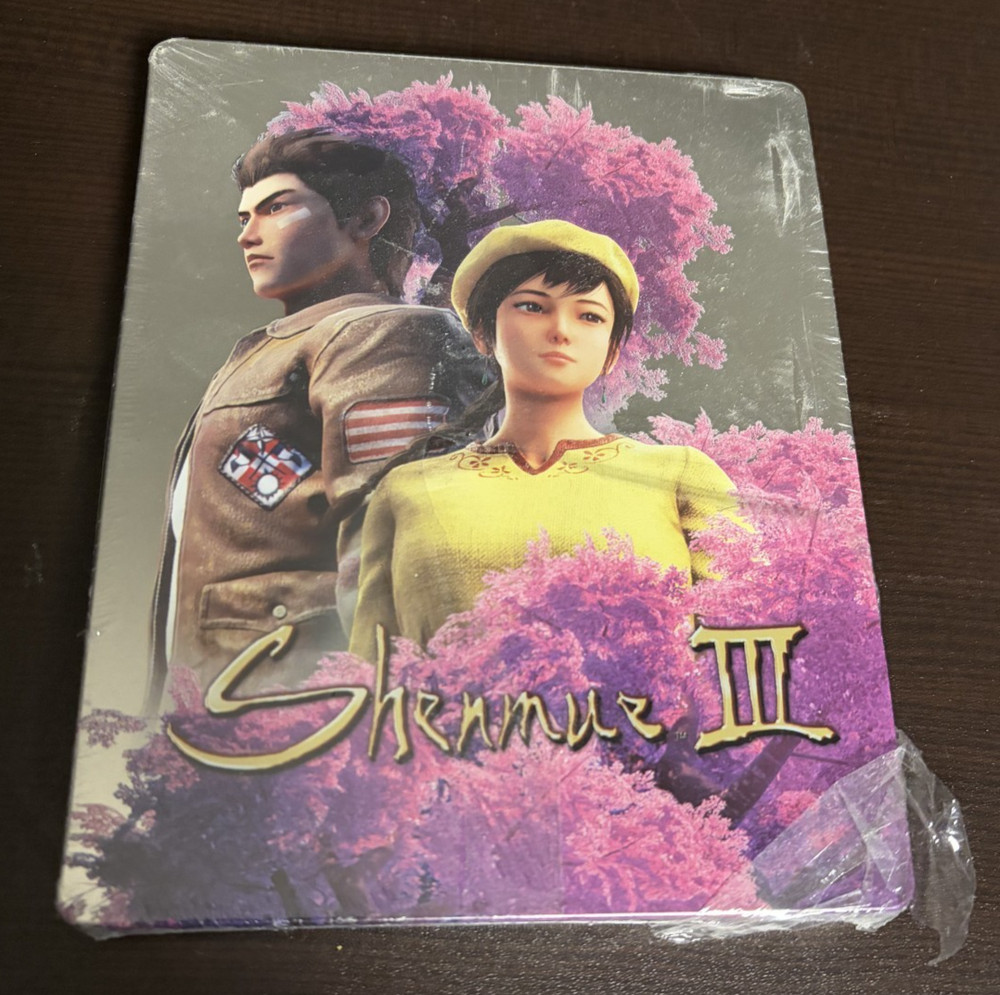 Shenmue III ~Limited Edition~ Steelbook Case (NO GAME) PS4 Scanavo NEW *sealed*