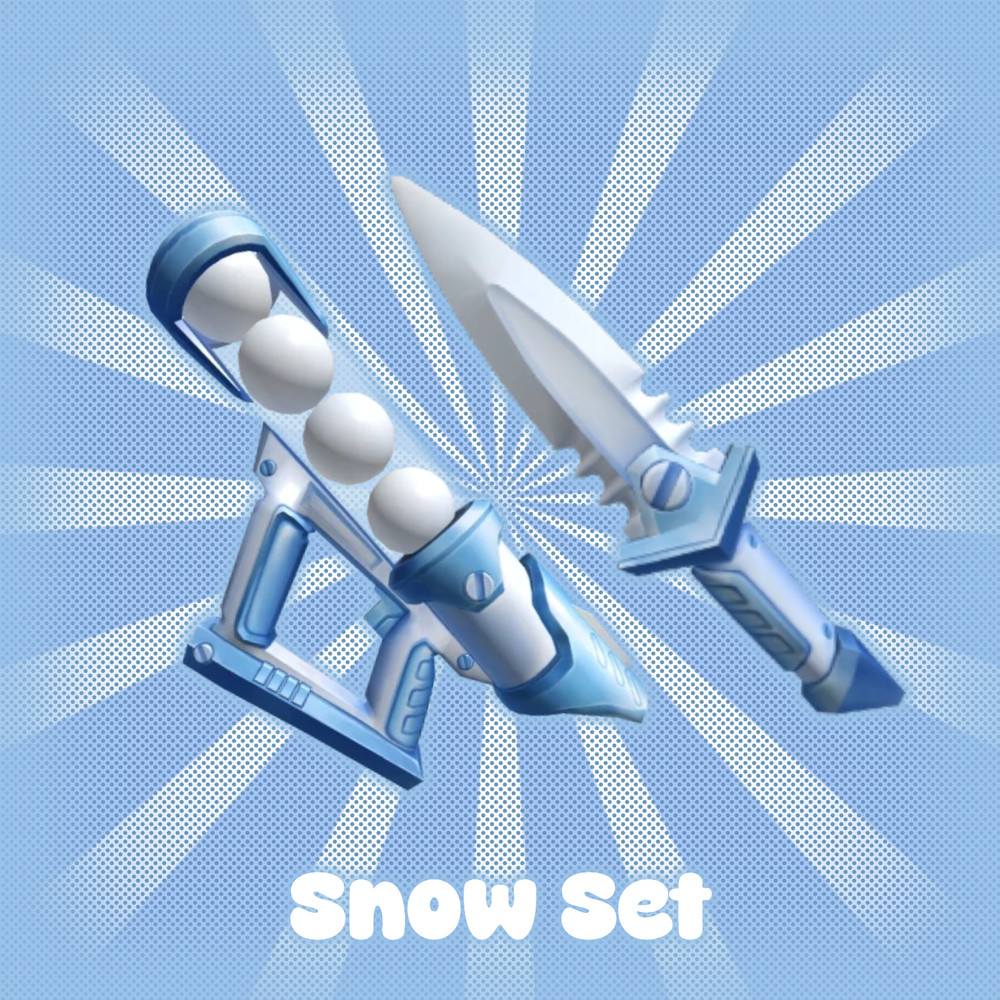 Snow Set MM2 Godly Bundle / Cheap and Quick Delivery (Murder Mystery 2)