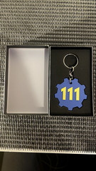 Fallout Vault Tech 111 Keyring Keychain Bethesda Exclusive Rare – BRAND NEW