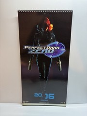 Perfect Dark Zero 2006 Promotional Calendar Xbox 360 Very Rare Joanna Dark