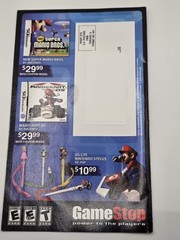 2008 GameStop Nintendo DS Lite Promotional Mailer Sealed Unopened Nintendo