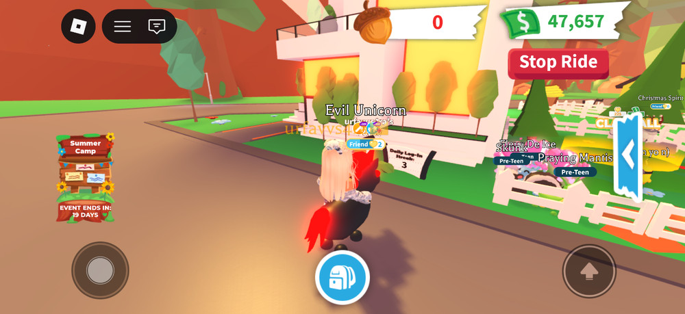 nfr evil unicorn adopt me