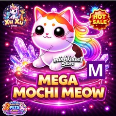 ✨ Meega Mochi Meow (M) Adopt M1e Pet | Fast Delivery ⚡ Trusted Store